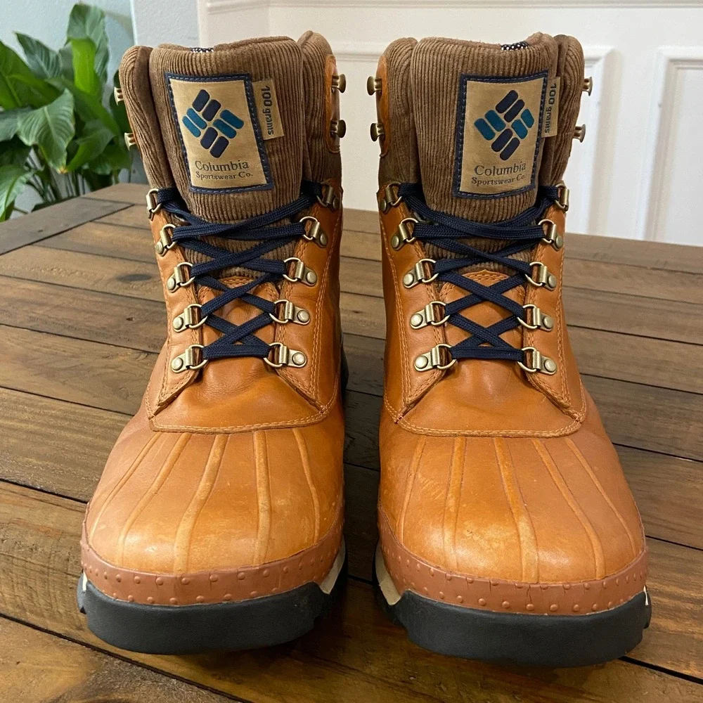 Columbia Bugaboot Original Omni-Heat Waterproof Winter Boots Mens 16 BM3871-242